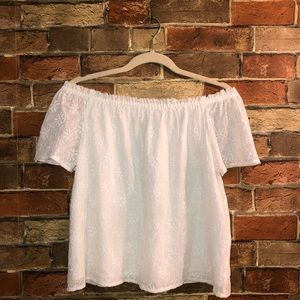 Abercrombie Kids Off the Shoulder Top